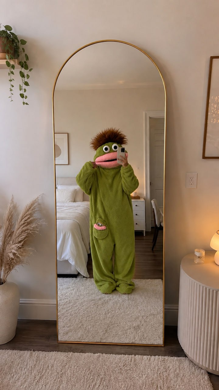 Funny Puppet Plush Onesie 🤣 | Cozy Full-Body Costume Zip-Up