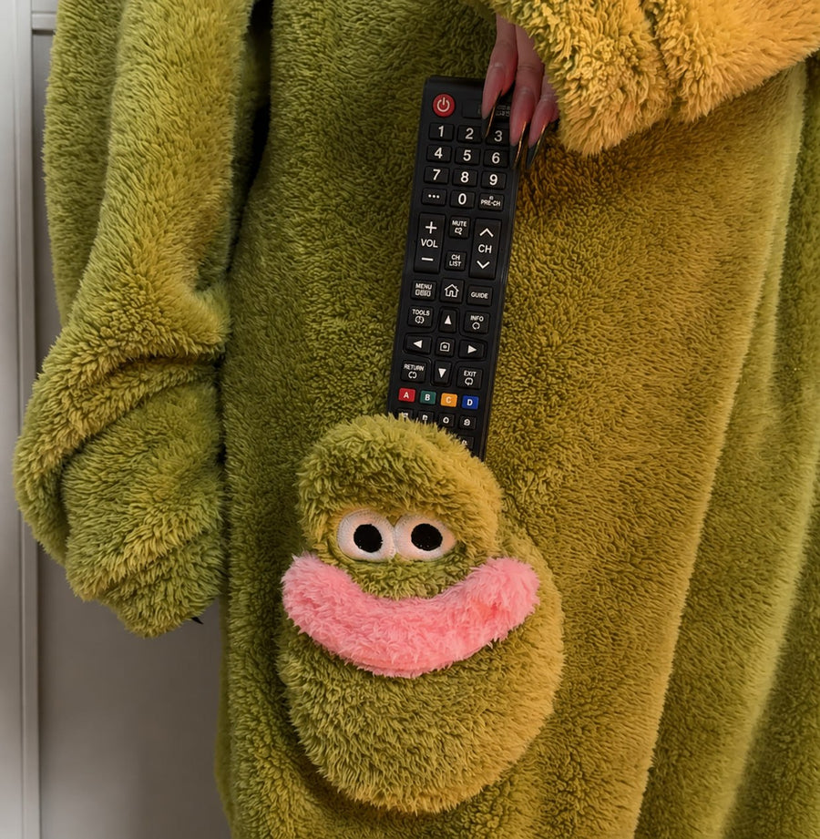 Funny Puppet Plush Onesie 🤣 | Cozy Full-Body Costume Zip-Up