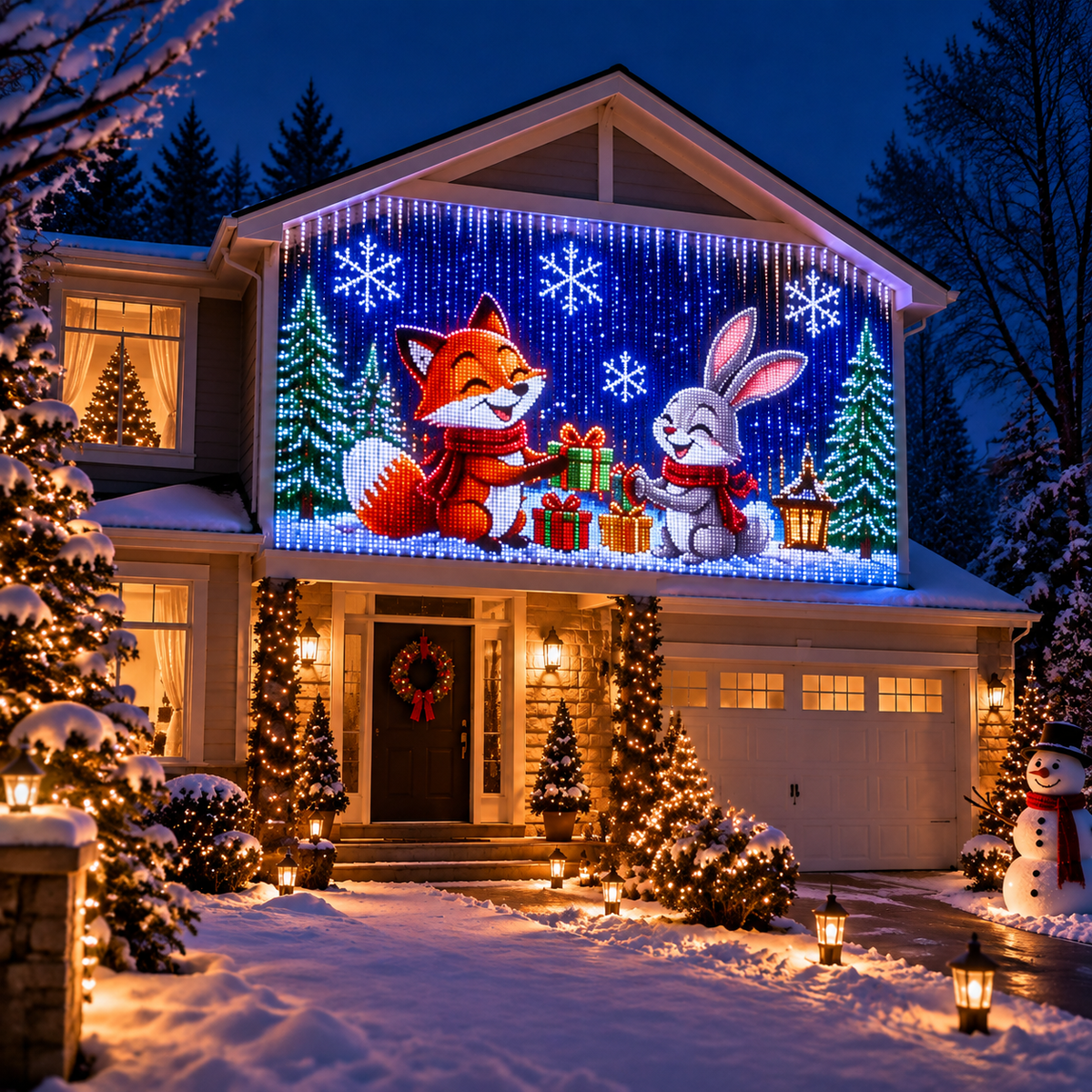 christmaslights™ Christmas LED Curtain Lights